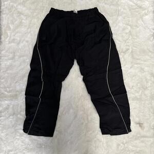 NFL 49ers Black Track Pants with Elastic Waistband XL